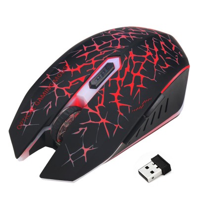 2.4GHz new six button wireless charging mouse